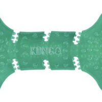 Juguete Para Perros Kong Squeezz Dental Bone, Color Verde