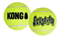 Kong Squeak Air Balls X-small Juguete Pelota Perro Pack X3- Color Amarillo - Imagen 4