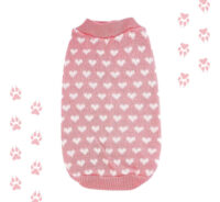 Sweater Para Mascotas | Corazones Rosa Xs-s-m-l - Imagen 8