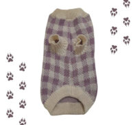 Sweater Cuadros Para Mascotas | Talla S-m-l-xl - Imagen 3
