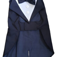 Smoking Para Perro Grande | Traje Formal Azul Para Mascota