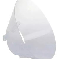 Collar Isabelino 7.5 Cm | Para Gatos Y Perros Transparente