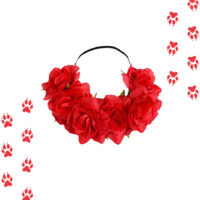 Cintillo De Flores Para Fiesta Catrina O Frida Halloween