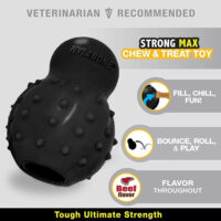 Nylabone Juguete Para Perros Goma Cone Para Rellenar 16 Kg - Imagen 4