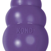 Juguete Kong Classic Senior Para Mascotas Perros Talla M Color Morado