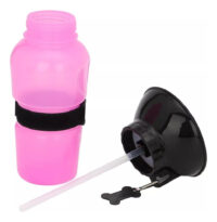 Bebedero Botella Agua Mascota Paseo 500ml Color Rosa - Imagen 3