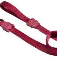 Correa Ultra Premium Zeedog Perro Seguridad Extra Small Color Bordeau
