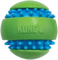 Pelota Kong Squeezz Goomz Ball Talla L Resistente Con Sonido - Imagen 6