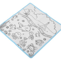 Tapete De Dibujo Reutilizable Para Niños Tela Para Pintar