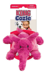 Juguete Chillón Kong Cozie Talla M Color Fucsia Diseño Elefa