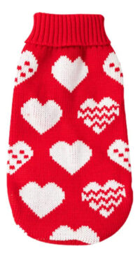 Suéter Ropa, Polerón, Capa Chalecos Corazon Perros Gatos