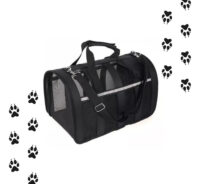 Bolso Transporte Mascotas Talla S 34x24x23 Pequeño Malla - Imagen 4