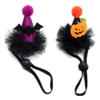 Gorro Disfraz Brujita Perro Gatita Halloween Original Único - Imagen 5