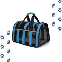 Bolso Transporte Mascotas Talla L 49x27x28 Grande Malla