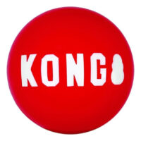 Pack De 2 Pelotas Kong Signature Balls Con Silbato Grande Pa
