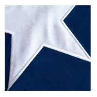 Bandera Chilena 1.20x1.80 Mts Estrella Bordada Chile
