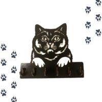 Porta Llaves Y Correas De Gato | British Shorthair