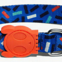 Collar Para Perro Zee Dog, Estampado De Atlanta, Talla S, Color Azul, Talla S